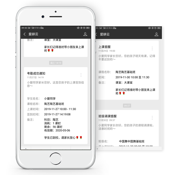 Automatic message notifications
